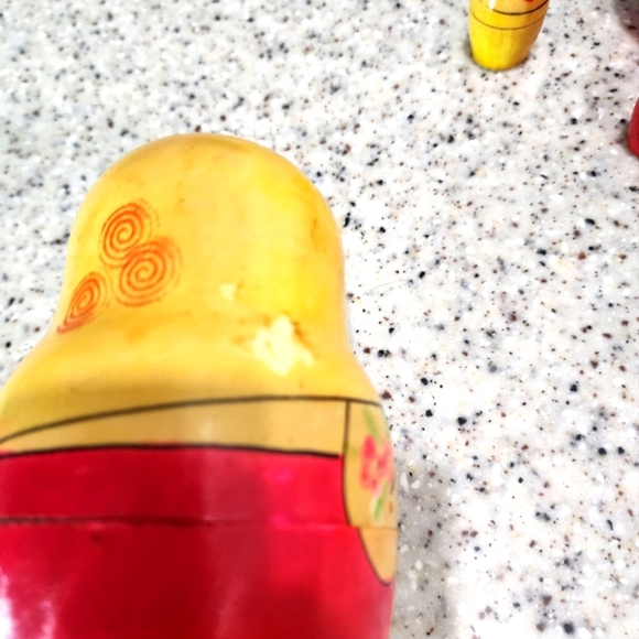 Russian Colorful Nesting Dolls USSR - Picture 13 of 13